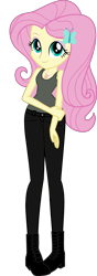 Size: 1439x4096 | Tagged: safe, artist:edy_january, fluttershy, equestria girls, g4, crossover, simple background, solo, transparent background, world of tanks