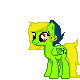 Size: 80x80 | Tagged: safe, artist:amgiwolf, oc, oc only, oc:viexy ams, pegasus, pony, animated, ear piercing, earring, female, gif, jewelry, mare, pegasus oc, piercing, pixel art, simple background, solo, transparent background, wings