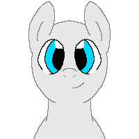 Size: 200x200 | Tagged: safe, artist:amgiwolf, oc, oc only, earth pony, pony, animated, bald, base, blinking, bust, earth pony oc, gif, pixel art, simple background, smiling, solo, transparent background