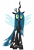 Size: 6441x9600 | Tagged: safe, artist:laszlvfx, queen chrysalis, changeling, changeling queen, g4, absurd resolution, crown, female, jewelry, regalia, simple background, solo, transparent background, vector