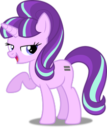 Size: 2244x2672 | Tagged: safe, artist:dashiesparkle, starlight glimmer, pony, unicorn, g4, equal cutie mark, female, high res, mare, s5 starlight, simple background, solo, transparent background, vector