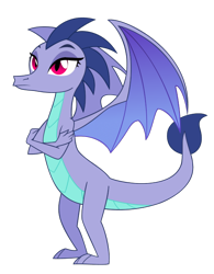 Size: 534x684 | Tagged: safe, artist:queencold, oc, oc only, oc:blaze, dragon, dragon oc, dragoness, female, simple background, solo, teenaged dragon, transparent background, younger
