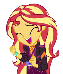 Size: 600x707 | Tagged: safe, edit, edited screencap, screencap, sunset shimmer, equestria girls, equestria girls series, g4, how to backstage, spoiler:eqg series (season 2), background removed, cropped, cute, shimmerbetes, simple background, solo, transparent background