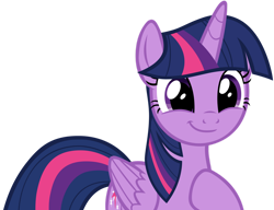 Size: 1280x981 | Tagged: safe, artist:andoanimalia, twilight sparkle, alicorn, pony, g4, the ending of the end, folded wings, hoof on chest, simple background, solo, transparent background, twilight sparkle (alicorn), vector, wings