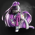 Size: 1500x1500 | Tagged: safe, artist:caveburrito, coloratura, earth pony, pony, g4, clothes, countess coloratura, female, mare, raised hoof, signature, solo, spiked wristband, veil, wristband