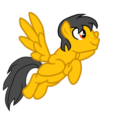 Size: 932x1008 | Tagged: safe, artist:gmaplay, oc, oc only, oc:saint rider, pegasus, pony, flying, simple background, solo, transparent background