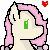 Size: 50x50 | Tagged: safe, artist:amgiwolf, oc, oc only, earth pony, pony, animated, base used, blinking, bust, earth pony oc, gif, heart, pixel art, simple background, solo, transparent background