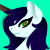 Size: 50x50 | Tagged: safe, artist:minelvi, oc, oc only, pony, unicorn, animated, blinking, bust, gf, green background, horn, pixel art, simple background, solo, unicorn oc