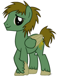 Size: 1144x1540 | Tagged: safe, artist:muhammad yunus, pegasus, pony, 2021 community collab, derpibooru community collaboration, g4, 2018, code lyoko, engrish in the description, looking at you, male, ponified, simple background, smiling, solo, stallion, transparent background, ulrich stern, wat in the description, weird description