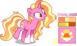 Size: 1280x777 | Tagged: safe, artist:star-gaze-pony, luster dawn, pony, unicorn, g4, the last problem, alternate design, female, luster dawn is starlight's and sunburst's daughter, simple background, solo, transparent background