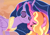 Size: 1102x768 | Tagged: safe, artist:star-gaze-pony, luster dawn, twilight sparkle, alicorn, pony, g4, my little pony: friendship is magic, the last problem, eyeshadow, makeup, older, older twilight, older twilight sparkle (alicorn), princess twilight 2.0, purple eyeshadow, twilight sparkle (alicorn)