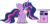 Size: 1280x612 | Tagged: safe, artist:star-gaze-pony, twilight sparkle, alicorn, pony, g4, my little pony: friendship is magic, the last problem, older, older twilight, older twilight sparkle (alicorn), princess twilight 2.0, redesign, simple background, solo, transparent background, twilight sparkle (alicorn)