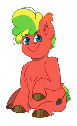 Size: 2052x3360 | Tagged: safe, artist:von babbitt, oc, oc only, oc:shining shovel, earth pony, pony, 2021 community collab, derpibooru community collaboration, high res, simple background, solo, transparent background