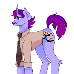 Size: 768x768 | Tagged: safe, artist:icantaert, oc, oc only, pony, unicorn, clothes, facial hair, horn, moustache, necktie, simple background, solo, transparent background, unicorn oc