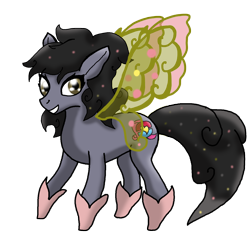 Size: 1272x1200 | Tagged: safe, artist:pokecure123, oc, oc only, oc:pokecure123, flutter pony, pony, 2021 community collab, derpibooru community collaboration, g1, g4, g1 to g4, generation leap, simple background, solo, transparent background, wings