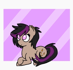 Size: 800x769 | Tagged: safe, artist:two2sleepy, oc, oc:cally ber, pony, colored pupils, female, piercing, sitting