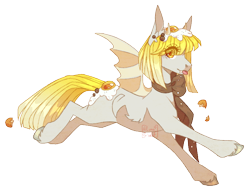 Size: 804x615 | Tagged: safe, artist:luuny-luna, oc, oc only, bat pony, pony, clothes, female, mare, scarf, simple background, solo, tongue out, transparent background