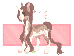 Size: 1300x982 | Tagged: safe, artist:luuny-luna, oc, oc only, oc:aubepine, pony, unicorn, female, mare, solo