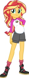Size: 474x1261 | Tagged: safe, edit, sunset shimmer, human, equestria girls, g4, my little pony equestria girls: legend of everfree, belly, belly edit, pregnant, pregnant edit, pregnant equestria girls, sunset preggers