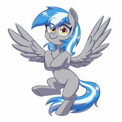 Size: 2500x2500 | Tagged: safe, artist:devour, oc, oc only, oc:antimony, pegasus, pony, female, high res, solo