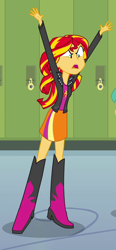 Size: 388x835 | Tagged: safe, screencap, sunset shimmer, equestria girls, g4, my little pony equestria girls, cropped, solo