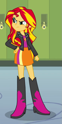 Size: 333x668 | Tagged: safe, screencap, sunset shimmer, equestria girls, g4, my little pony equestria girls, cropped, solo