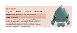 Size: 2480x1063 | Tagged: safe, bol-dar, earth elemental, elemental, tails of equestria, creature feature, rock, rock monster, solo