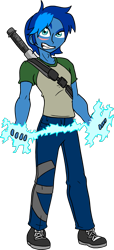 Size: 575x1259 | Tagged: safe, artist:shennanigma, oc, oc:karma, oc:karma (sonicdom7), human, equestria girls, g4, 2000s, infamous, infamous 2