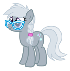 Size: 892x903 | Tagged: safe, artist:gmaplay, silver spoon, earth pony, pony, g4, the last problem, glasses, older, older silver spoon, simple background, solo, transparent background