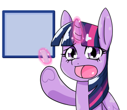 Size: 740x640 | Tagged: safe, artist:batipin, twilight sparkle, alicorn, pony, g4, glowing horn, horn, magic, open mouth, simple background, solo, telekinesis, template, transparent background, twilight sparkle (alicorn)