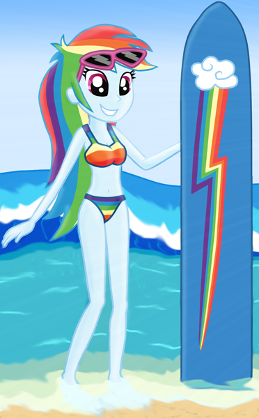 rainbow dash bathing suit