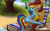 Size: 3300x2052 | Tagged: safe, artist:greenbrothersart, flash magnus, rainbow dash, pegasus, pony, g4, beach chair, butt, chair, cuddling, cute, dashabetes, dashmagnus, female, high res, male, mare, plot, rainbutt dash, shipping, stallion, straight