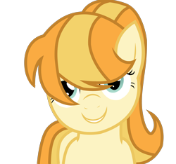 Size: 2492x2332 | Tagged: safe, artist:dhiliedale, oc, oc only, oc:sunny smile, earth pony, pony, earth pony oc, high res, looking at you, simple background, smiling at you, solo, transparent background