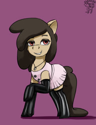 Size: 900x1165 | Tagged: safe, artist:warskunk, earth pony, pony, clothes, leggings