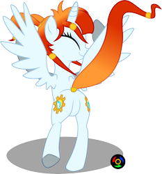 Size: 3256x3498 | Tagged: safe, artist:kyoshyu, oc, oc only, oc:air burst, alicorn, pony, butt, female, high res, mare, plot, simple background, solo, transparent background