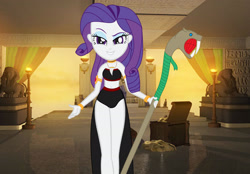Size: 2448x1708 | Tagged: safe, artist:ds59, rarity, equestria girls, g4, looking at you, possessed, queen