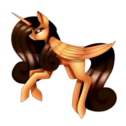 Size: 1600x1600 | Tagged: safe, artist:minelvi, oc, oc only, alicorn, pony, alicorn oc, black sclera, eyelashes, glowing eyes, horn, simple background, smiling, solo, transparent background, wings