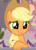 Size: 530x732 | Tagged: safe, screencap, applejack, earth pony, pony, g4, memories and more, my little pony: friendship is forever, cropped, cute, jackabetes, smiling, solo