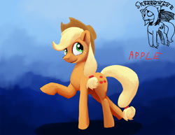 Size: 1280x989 | Tagged: safe, artist:warskunk, applejack, earth pony, pony, g4, female, solo