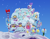 Size: 5833x4500 | Tagged: safe, alternate version, anonymous artist, big macintosh, fluttershy, earth pony, pegasus, pony, series:fm holidays, g4, absurd resolution, bird house, christmas, christmas lights, christmas ornament, christmas wreath, decoration, female, flag of equestria, flag pole, fluttershy's cottage, hearth's warming, holiday, mailbox, male, night, ship:fluttermac, shipping, silhouette, snow, straight, winter, wreath