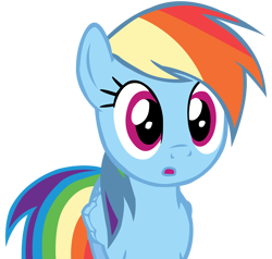 Size: 7870x7500 | Tagged: safe, artist:laszlvfx, rainbow dash, pegasus, pony, daring don't, g4, absurd resolution, simple background, solo, transparent background, vector