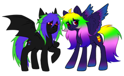 Size: 3600x2200 | Tagged: safe, artist:avrameow, artist:sinrinf, oc, oc only, oc:avra, oc:flysoul dragon, dragon, pegasus, pony, 2021 community collab, derpibooru community collaboration, high res, simple background, transparent background