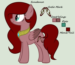 Size: 3344x2920 | Tagged: safe, artist:lominicinfinity, oc, oc only, oc:sundance, pegasus, pony, female, high res, mare, reference sheet, simple background, solo, two toned wings, wings