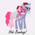 Size: 1275x1275 | Tagged: safe, artist:styroponyworks, limestone pie, pinkie pie, earth pony, pony, g4, :i, bah humbug, butt, butthug, christmas, cute, female, grin, hat, holiday, hug, limestone pie is not amused, mare, pie sisters, plot, pun, santa hat, siblings, sisters, smiling, unamused