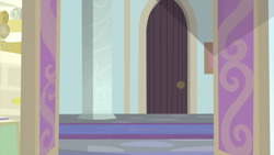 Size: 1280x720 | Tagged: safe, screencap, g4, interseason shorts, starlight the hypnotist, background, liminal space, no pony, scenic ponyville, school of friendship, starlight's office