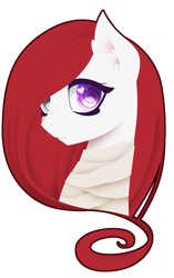 Size: 1941x3091 | Tagged: safe, artist:riariirii2, oc, oc only, earth pony, pony, bandage, bust, earth pony oc, simple background, solo, transparent background