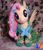 Size: 2304x2698 | Tagged: safe, artist:1stastrastudio, fluttershy, pegasus, pony, g4, clothes, dress, gala dress, high res, irl, photo, plushie, solo