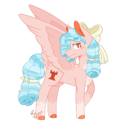 Size: 2048x2048 | Tagged: safe, artist:monkey-overalls, cozy glow, pegasus, pony, g4, high res, older, older cozy glow, solo, story included
