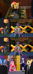 Size: 1920x4320 | Tagged: safe, artist:papadragon69, blues, caramel, noteworthy, rarity, sci-twi, spike, spike the regular dog, sunset shimmer, twilight sparkle, dog, earth pony, unicorn, anthro, equestria girls, g4, 3d, clothes, comic, costume, dress, female, firefighter, french, jumpsuit, male, mare, marshall (paw patrol), old master q, parody, paw patrol, princess peach, princess twipeach, reference, source filmmaker, stallion, suit, super mario bros., vault suit