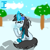 Size: 1080x1080 | Tagged: safe, artist:itzf1ker1, pony, unicorn, glasses, holiday, snow, snowfall, solo, tree, winter